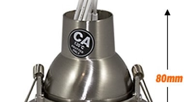 FeaturesFitting only, no lamp. Complete with lamp holder.The product design, white, gray