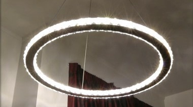 FeaturesThe Rad LED pendant is the very definition ceiling, ceiling fixture, chandelier, circle, lamp, light, light fixture, lighting, lighting accessory, product design, gray, black