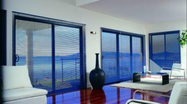 luxaflex aluminium venetian blinds - luxaflex aluminium venetian ceiling, condominium, curtain, daylighting, door, interior design, living room, property, real estate, room, shade, window, window blind, window covering, window treatment, gray, blue