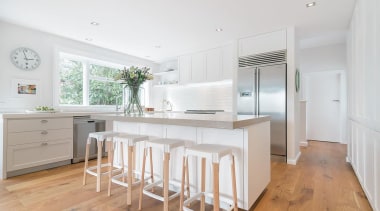 Entrant: Emma Morris #2 – 2015 NKBA Design countertop, floor, flooring, home, interior design, kitchen, property, real estate, room, wood flooring, white, gray