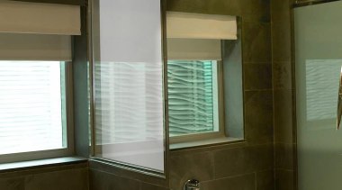 Belysa from La Creu, Spain - Wall Lights architecture, bathroom, ceiling, daylighting, glass, interior design, room, window, window covering, brown