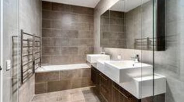 Konstruct Interior Solutions - Pure White™ - bathroom bathroom, floor, flooring, interior design, property, real estate, room, tile, gray