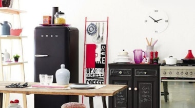 Kitchen Design Ideas by Smeg - Smeg kitchen chair, furniture, interior design, product design, table, white