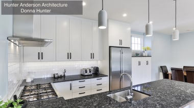 Highly Commended – Hunter Anderson Architecture, Donna Hunter countertop, interior design, kitchen, gray