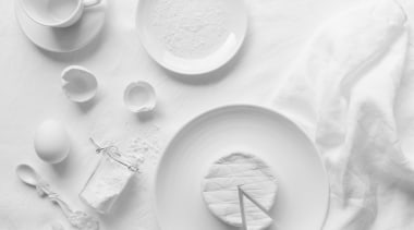 Bernardaud Origine Collection - Bernardaud Origine Collection - black and white, monochrome, monochrome photography, product, still life photography, white, white