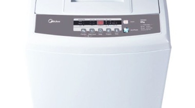 6 Kg Top Load Washing MachineCapacity: 6Kg6 Programs, home appliance, laser printing, major appliance, product, washing machine, white