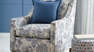 Presenting traditional designs with a contemporary twist, BIANCA chair, couch, cushion, furniture, loveseat, product, slipcover, gray