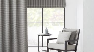 Summit 02 - chair | curtain | decor chair, curtain, decor, floor, furniture, interior design, shade, table, textile, window, window blind, window covering, window treatment, white, gray