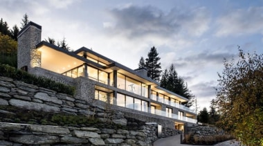 Mason &amp; Wales Architects - Winner – 2016 architecture, building, cottage, estate, facade, home, house, mansion, property, real estate, roof, sky, villa, wall, window, gray