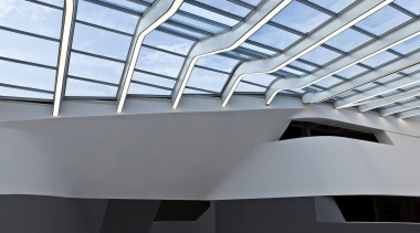 Architect: Zaha Hadid ArchitectsPhotography by Jacopo architecture, automotive exterior, building, daylighting, daytime, facade, line, product design, roof, structure, gray