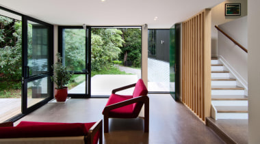 Lounge II - architecture | estate | home architecture, estate, home, house, interior design, living room, property, real estate, room, window, gray