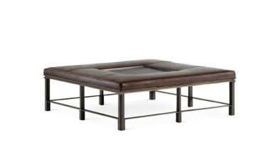 The work of William Sofield is defined not coffee table, couch, furniture, ottoman, outdoor furniture, product, product design, table, white