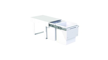 Model KCF215D - 2 x 15 litre buckets. angle, desk, furniture, product, product design, table, white