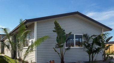 Tauranga Showhome - Tauranga Showhome - cottage | cottage, facade, home, house, property, real estate, residential area, roof, siding, window, teal, gray