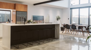 Rowson Kitchen &amp; Joinery –TIDA New Zealand furniture, interior design, kitchen, gray