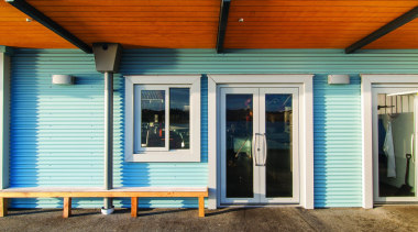 002  DSC2695 - 002 DSC2695 - door door, facade, home, house, real estate, siding, window, white, brown