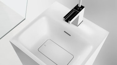 For unlimited freedom in bathroom design, Gessi North angle, bathroom accessory, bathroom sink, bidet, ceramic, plumbing fixture, product, sink, tap, white