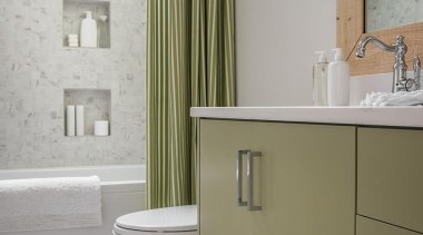 Fill your home with natural light to bring bathroom, bathroom accessory, bathroom cabinet, ceramic, floor, home, interior design, plumbing fixture, room, sink, tap, tile, window, gray