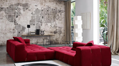 bebitaliaurquiolatuftytoosofaredinstu1200.jpg - bebitaliaurquiolatuftytoosofaredinstu1200.jpg - angle | chaise longue angle, chaise longue, couch, furniture, interior design, living room, loveseat, room, sofa bed, table, wall, gray