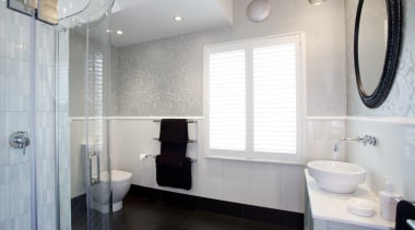 classical guestbathroom.jpg - classical_guestbathroom.jpg - bathroom | bathroom bathroom, bathroom accessory, floor, flooring, home, interior design, property, real estate, room, sink, tile, window, gray, white