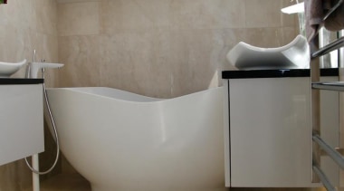 travertino bone bathroom porcelain tiles - Travertino Crosscut bathroom, bidet, floor, flooring, hardwood, home, interior design, laminate flooring, product design, room, tap, tile, toilet seat, wall, wood, wood flooring, gray