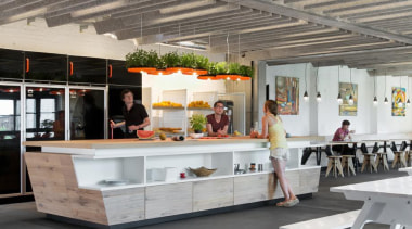 Online audio platform SoundCloud has been one of architecture, furniture, interior design, product design, table, gray, black