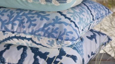 Something for summer - Maldives drapery collection bed sheet, textile, water, gray