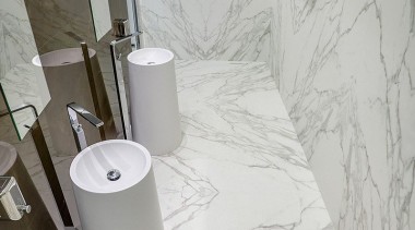 Neolith Calcatta - Neolith Calcatta - bathroom | bathroom, ceramic, floor, plumbing fixture, product design, tap, tile, toilet seat, wall, gray
