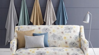 Lida 1 - bed | bed frame | bed, bed frame, couch, cushion, floor, furniture, interior design, living room, product, sofa bed, studio couch, textile, wall, gray, white