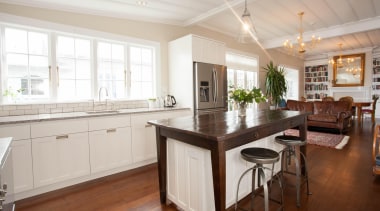 scp-41.jpg - cabinetry | countertop | cuisine classique cabinetry, countertop, cuisine classique, estate, floor, flooring, hardwood, home, interior design, kitchen, property, real estate, room, window, wood flooring, gray, brown