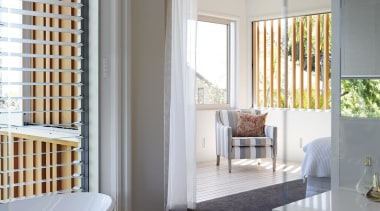 Parnell, Auckland - Nikau House - architecture | architecture, curtain, floor, home, interior design, real estate, room, wall, window, window blind, window covering, window treatment, gray, white