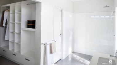 Ensuite design. - The Element Display Home - bathroom, floor, interior design, plumbing fixture, product design, property, room, white