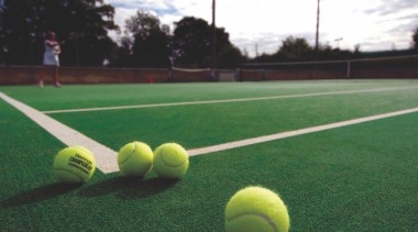 Sport - artificial turf | ball | ball artificial turf, ball, ball game, football, games, grass, green, leisure, line, net, pallone, plant, player, sport venue, sports, sports training, tennis ball, tennis court, yellow, green