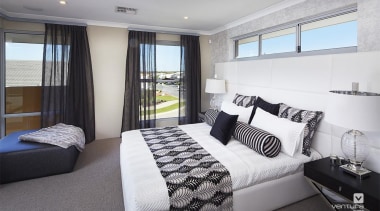 Master ensuite design. - The Lexington Two Storey bed frame, bedroom, interior design, property, real estate, room, suite, window, gray, white