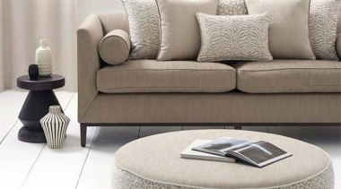 Tanzania 1 - angle | coffee table | angle, coffee table, couch, floor, furniture, interior design, living room, loveseat, product, studio couch, table, white, gray