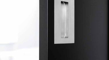 LSQ150 - Flush Pull. For Glue Fitting. Satin light fixture, lighting, product design, black, white