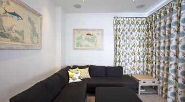 Cozy interior design by Yellowfox - Relax Room apartment, ceiling, home, interior design, living room, property, real estate, room, wall, gray