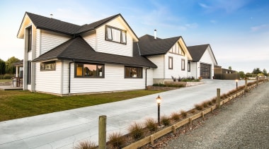 Envira weatherboard home a stylish mix of traditional building, cottage, estate, facade, farmhouse, home, house, neighbourhood, property, real estate, residential area, siding, sky, suburb, white