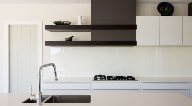 IMGL9867-15 - Dairy Flat Kitchen - furniture | furniture, kitchen, product, product design, shelf, shelving, tap, wall, gray