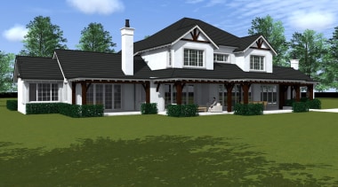 Stout - cottage | elevation | estate | cottage, elevation, estate, facade, farmhouse, grass, historic house, home, house, land lot, landscape, lawn, mansion, property, real estate, residential area, roof, siding, window, brown