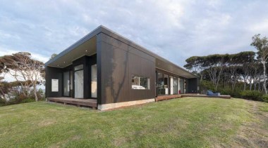 Yellowfox exterior and interior design project - Holistic cottage, home, house, property, real estate, teal, brown