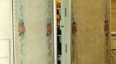 Vintage Looking Fridge - Vintage Fridge - door door, brown, yellow