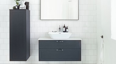 STIL - Dekton Danae - STIL - Dekton angle, bathroom, bathroom accessory, bathroom cabinet, bathroom sink, floor, plumbing fixture, product, product design, sink, tap, tile, white