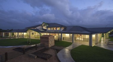 Cumberland Early Education Centre - Cumberland Early Education cloud, cottage, estate, home, house, landscape, lighting, property, real estate, residential area, roof, sky, suburb, blue, black