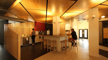 CoffeyEducation and Arts Property Award – Excellence AwardThis architecture, ceiling, floor, flooring, interior design, lobby, wood, brown, orange
