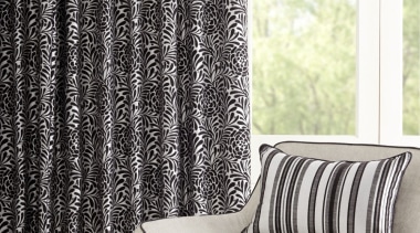 Harrisons Curtains - Harrisons Curtains - black and black and white, chair, curtain, furniture, interior design, product design, textile, window, window treatment, white, black