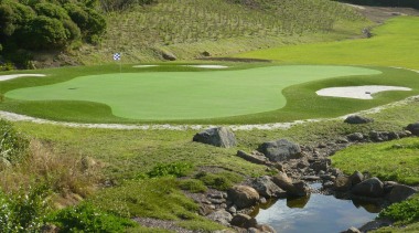 Sport - golf club | golf course | golf club, golf course, grass, grassland, landscape, water resources, brown, green