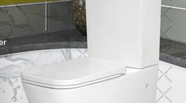 The latest design trend for the bathroom. Toilet plumbing fixture, product, toilet, toilet seat, white