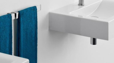 Towel Rail, Soap DishFor more information, please visit angle, bathroom, bathroom accessory, bathroom cabinet, bathroom sink, plumbing fixture, product, product design, shelf, sink, tap, white