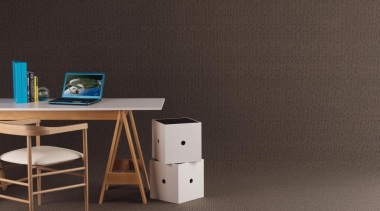 This patterned loop pile with its 'matrix' of angle, desk, floor, flooring, furniture, interior design, product design, table, wall, wood, black, gray